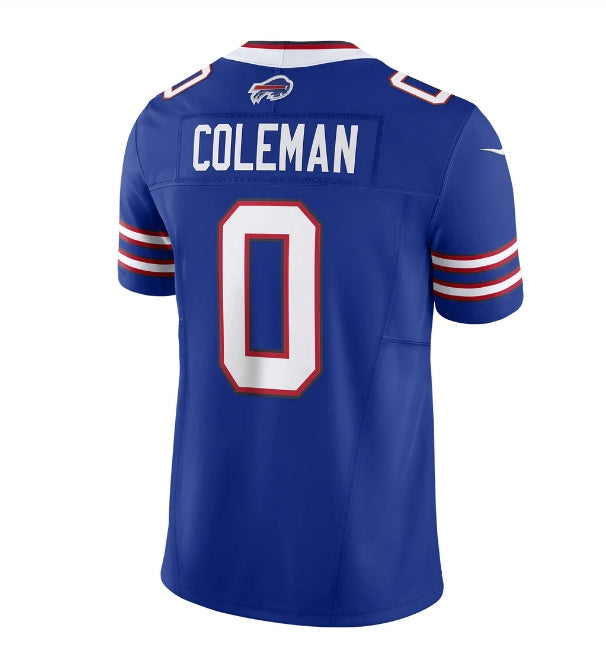 B.Bills #0 Keon Coleman Royal Vapor F.U.S.E. Limited Player Jersey ������ Home American Football Jerseys