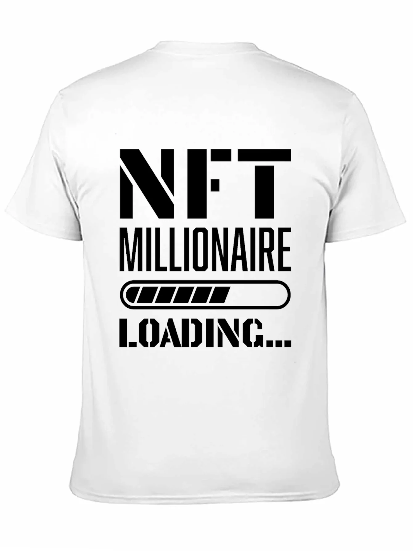 NFT Millionaire Loading Black T-Shirt