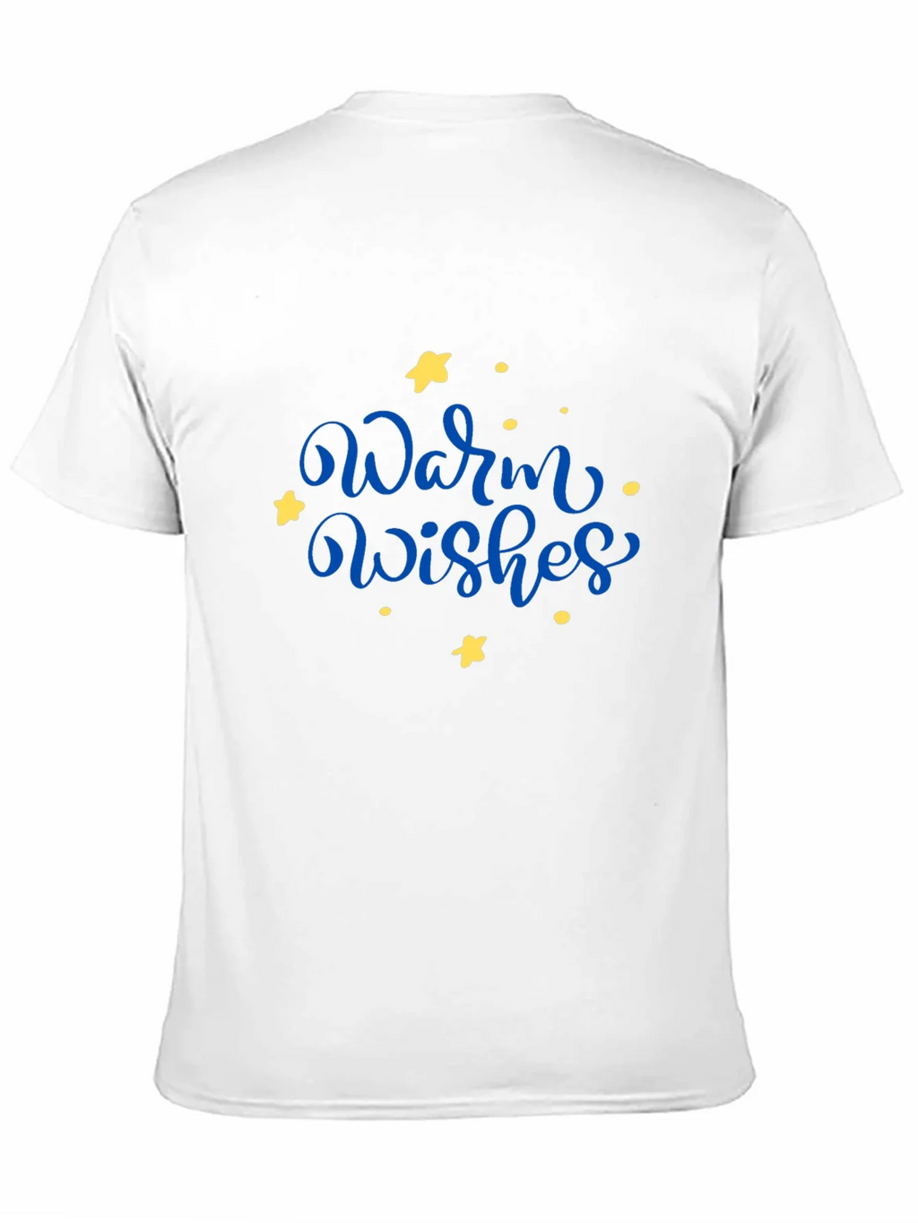 Warm Wishes Graphic Tee - Black Casual T-Shirt