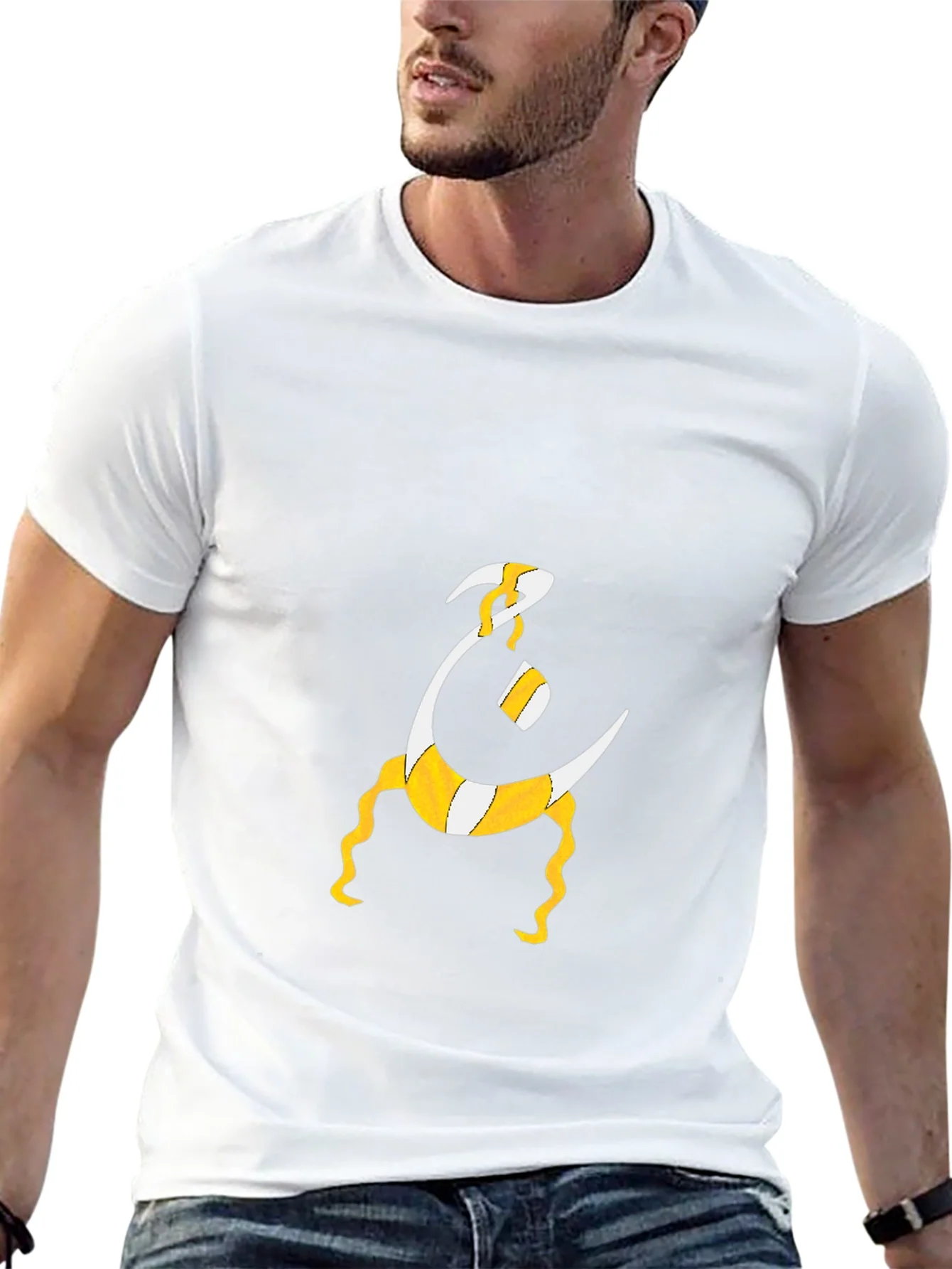 Graphic Tee - Arabic Letter Design