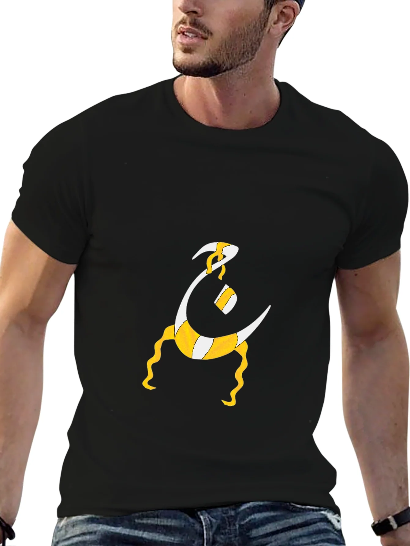 Graphic Tee - Arabic Letter Design