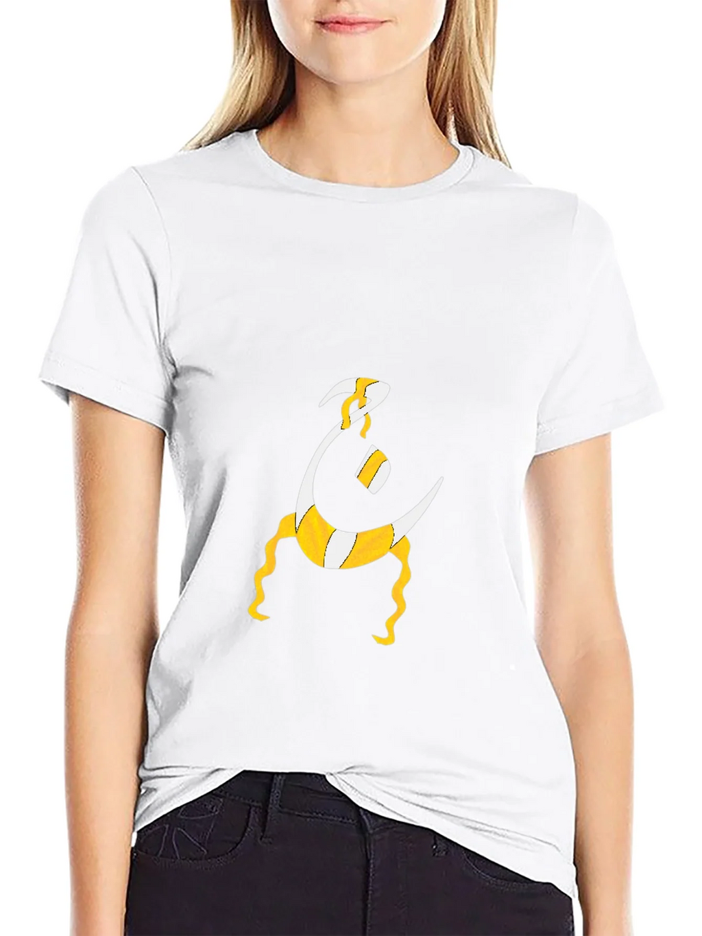 Graphic Tee - Arabic Letter Design