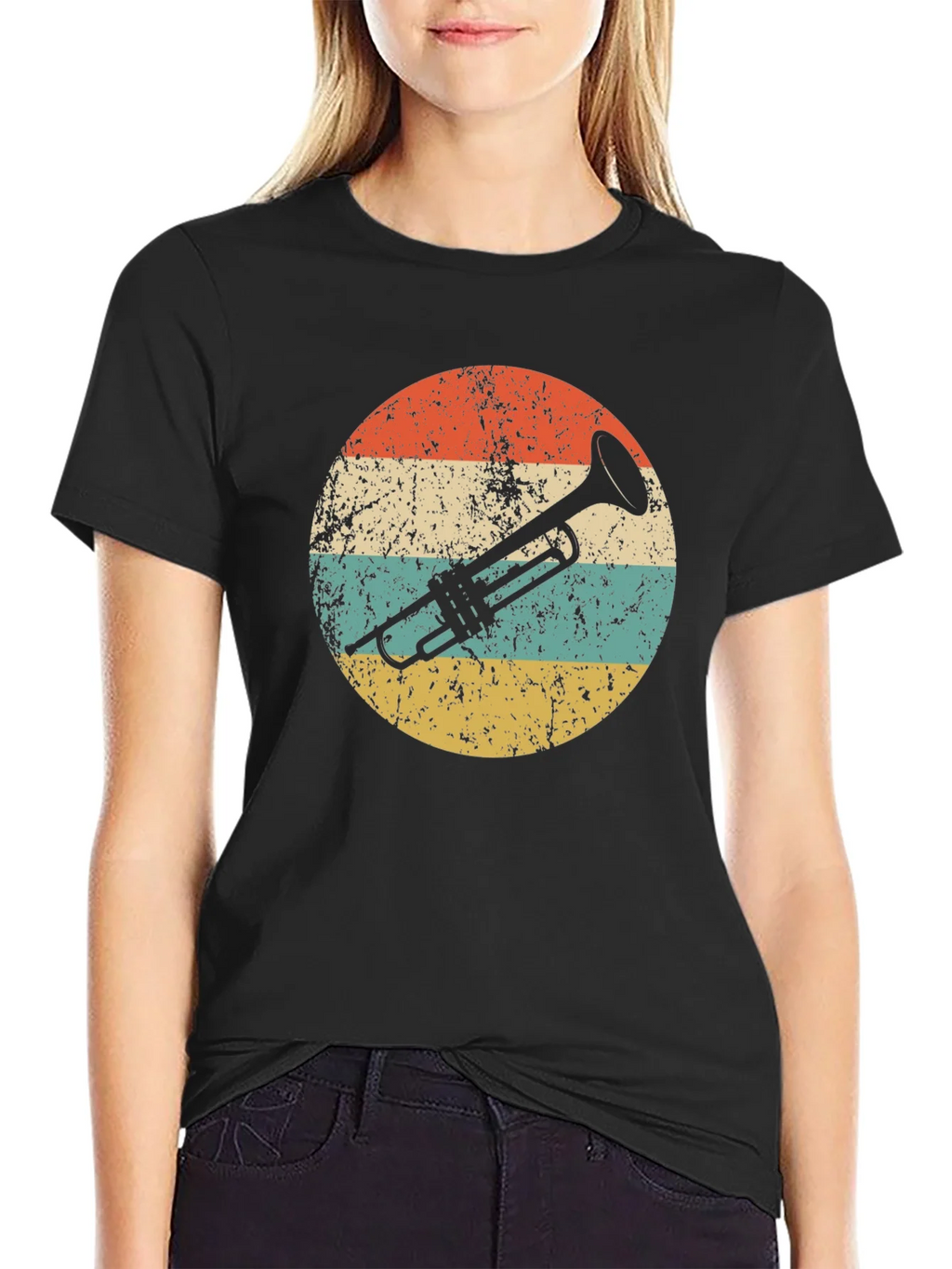 Retro Trumpet Graphic Tee