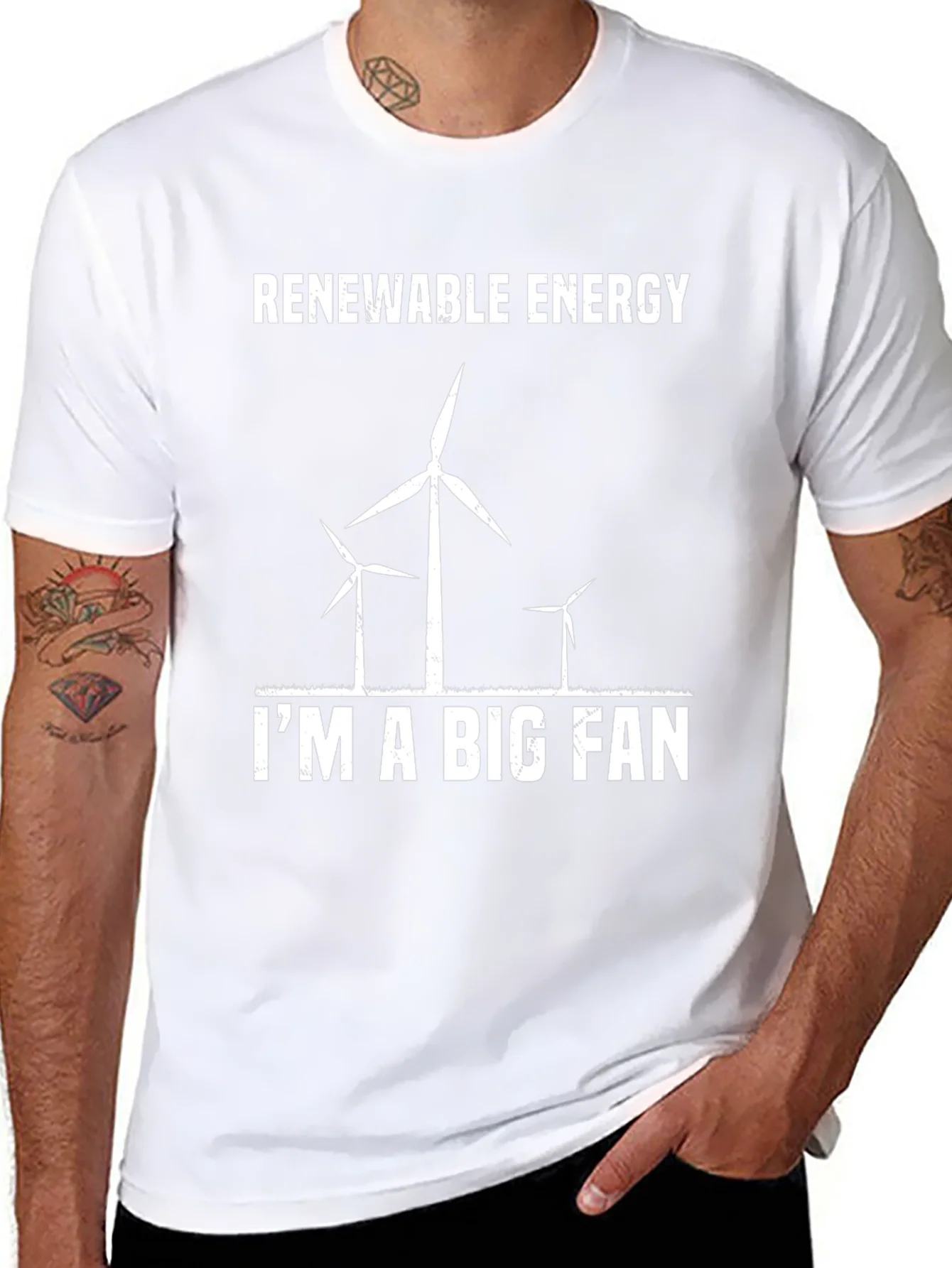 Renewable Energy Im a Big Fan T-Shirt
