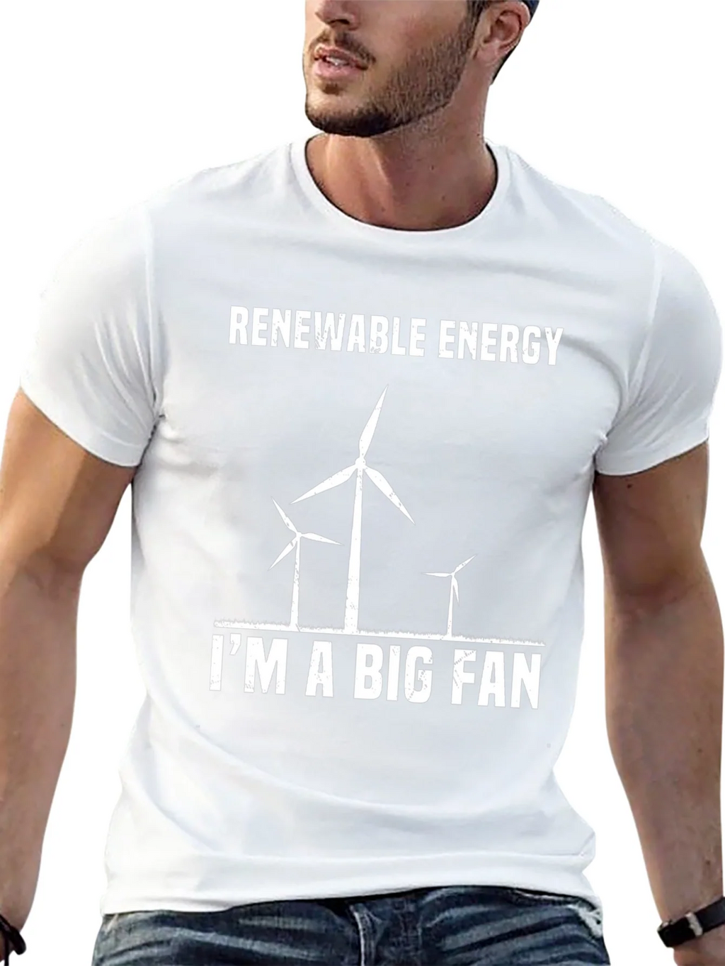Renewable Energy Im a Big Fan T-Shirt