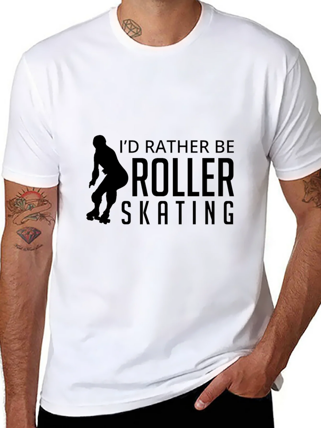 Id Rather Be Roller Skating T-Shirt
