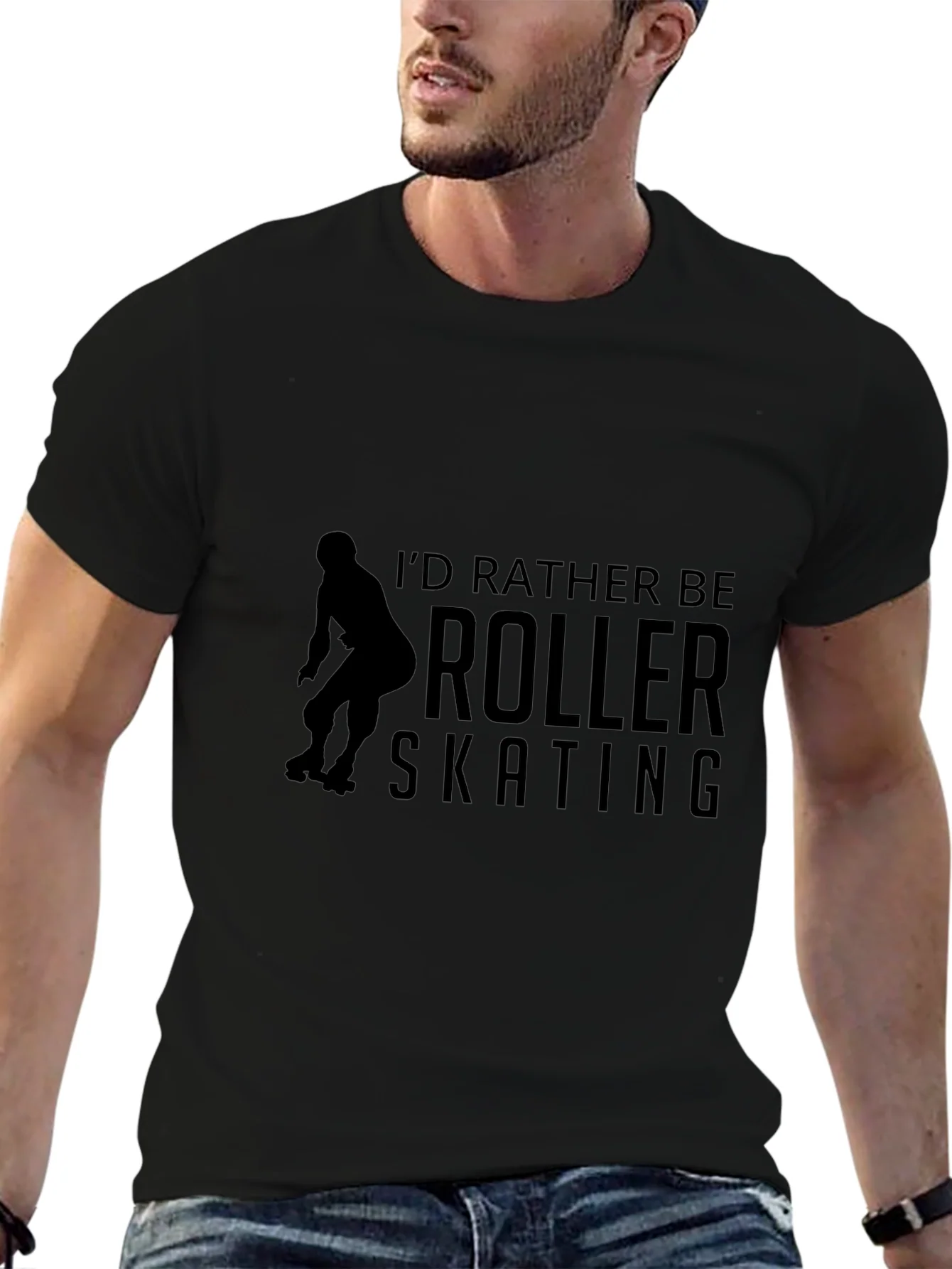 Id Rather Be Roller Skating T-Shirt
