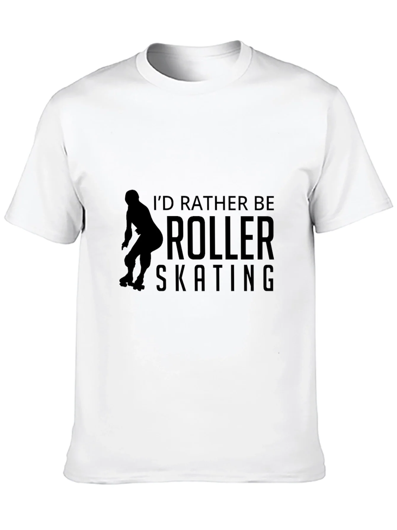Id Rather Be Roller Skating T-Shirt