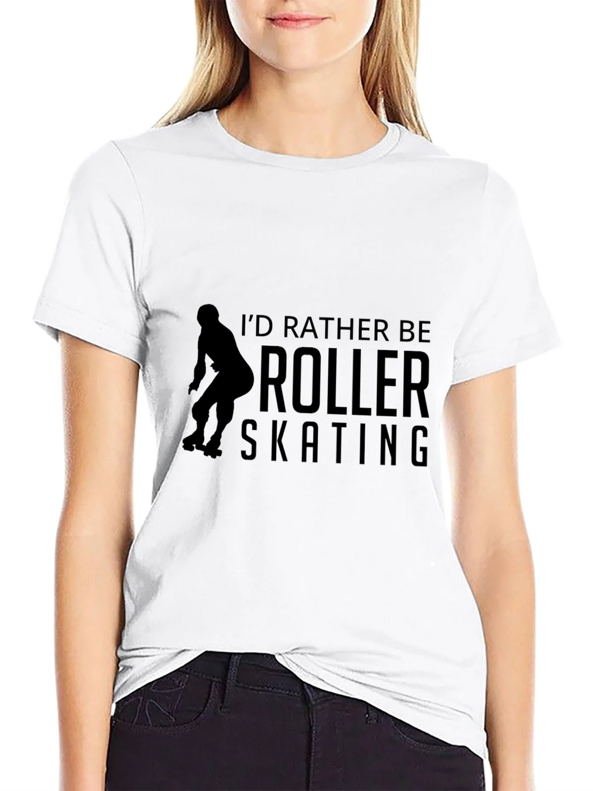 Id Rather Be Roller Skating T-Shirt