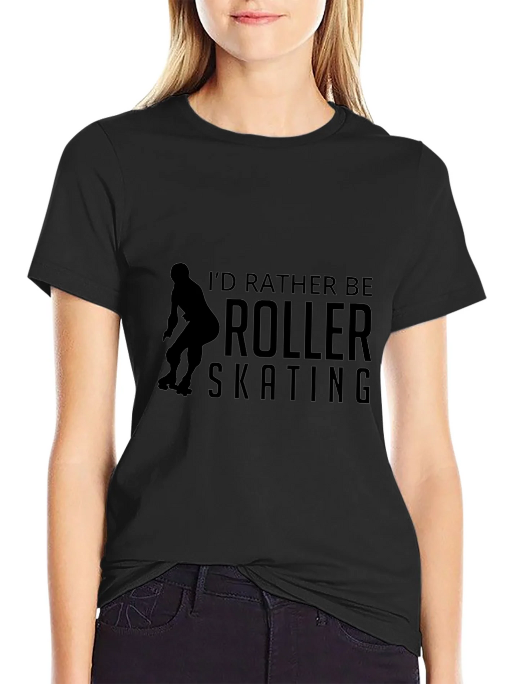 Id Rather Be Roller Skating T-Shirt