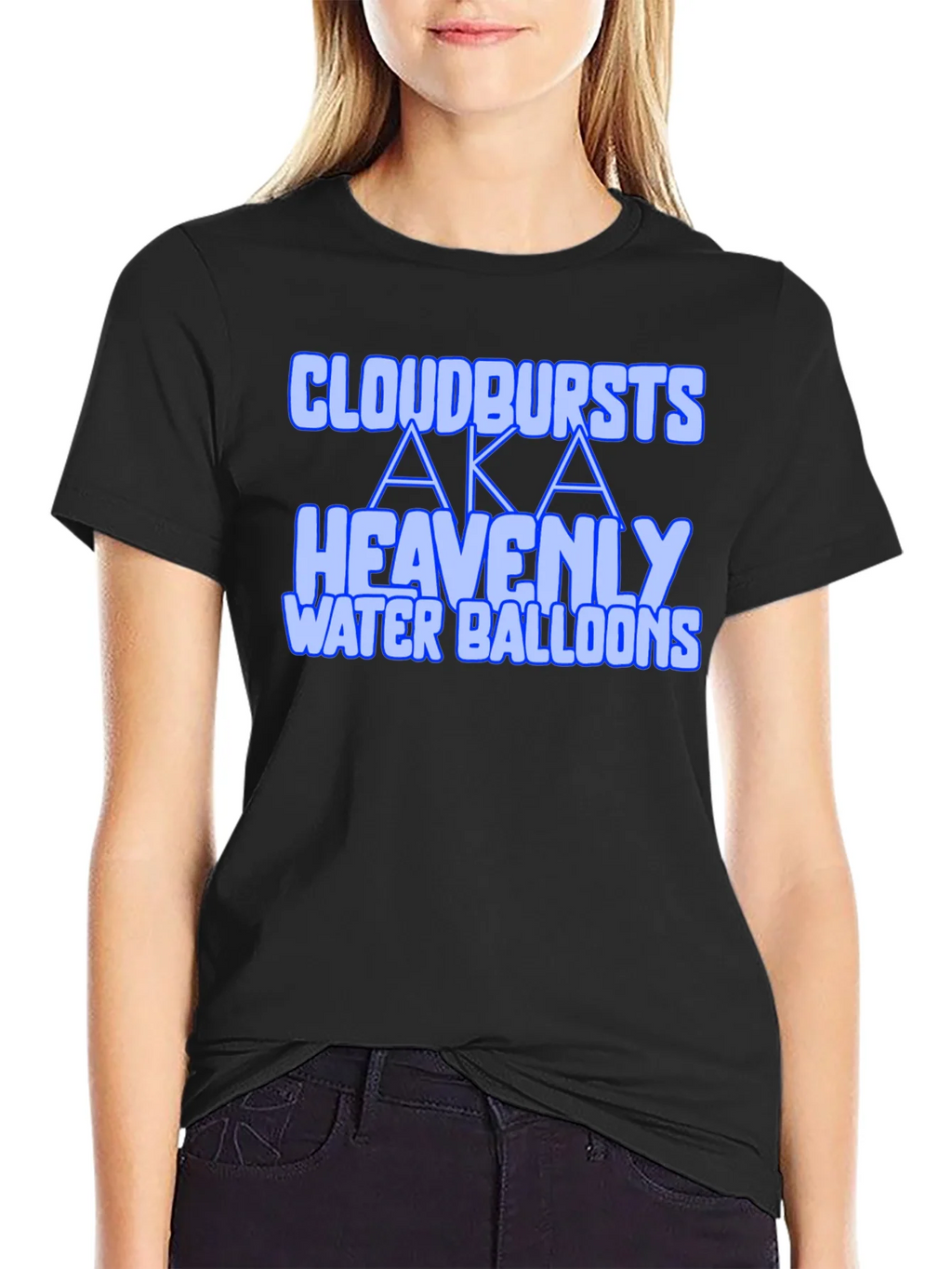 Cloudbursts AKA Heavenly Water Balloons Graphic Tee