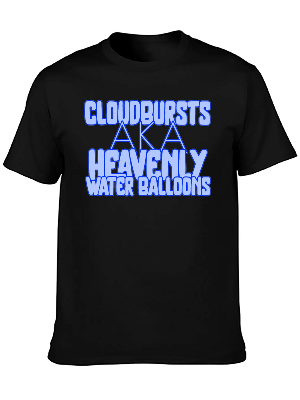 Cloudbursts AKA Heavenly Water Balloons Graphic Tee