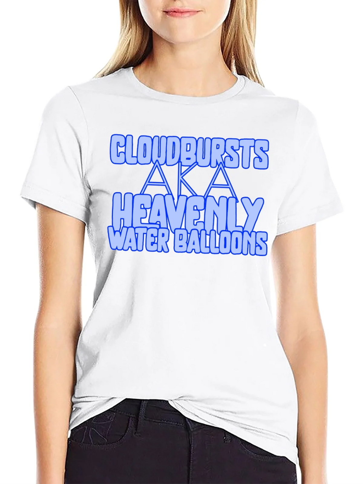Cloudbursts AKA Heavenly Water Balloons Graphic Tee