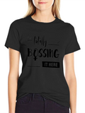 Bossing It Here Graphic Tee