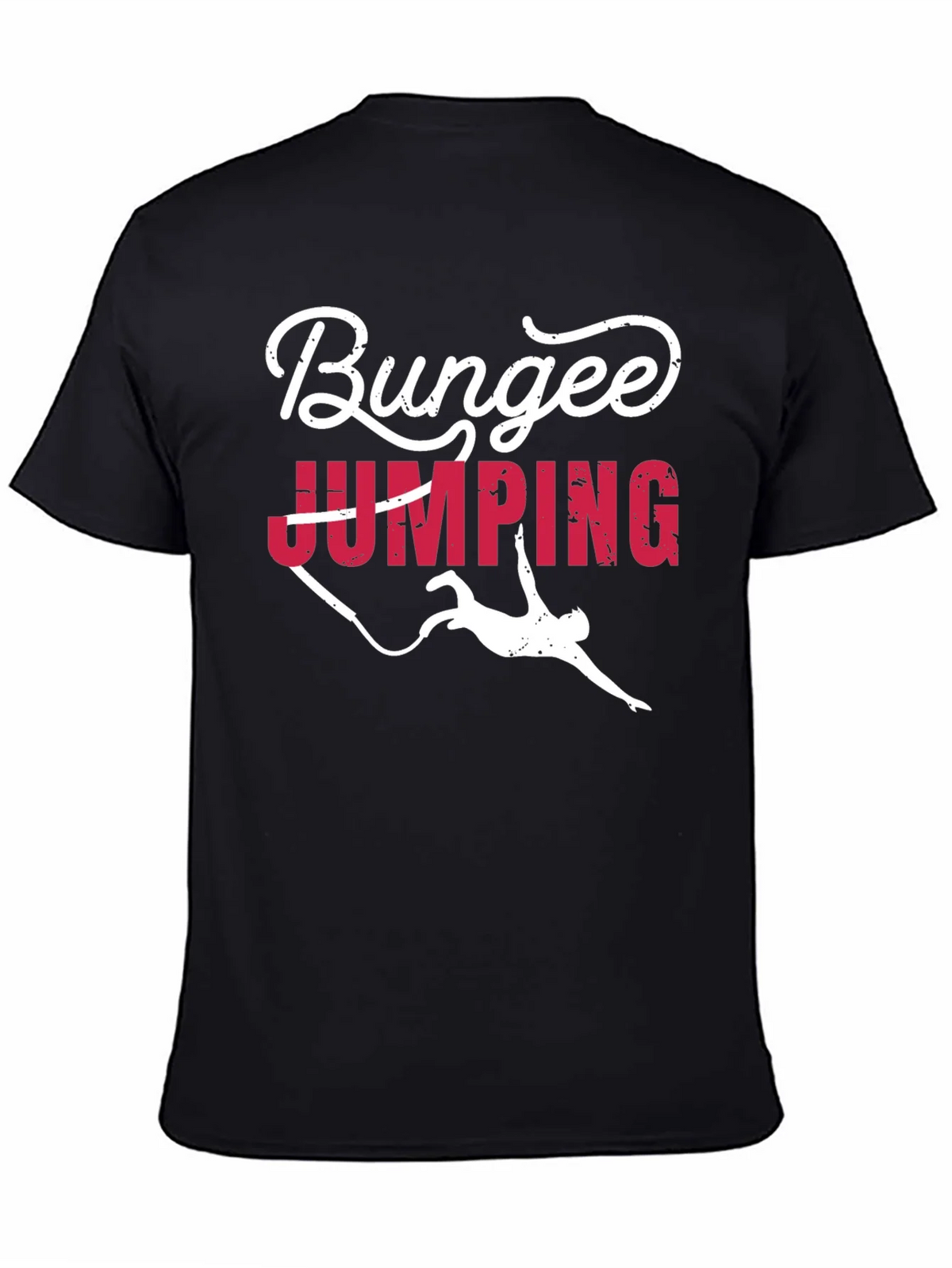Bungee Jumping Graphic T-Shirt - Adventure Seeker Tee