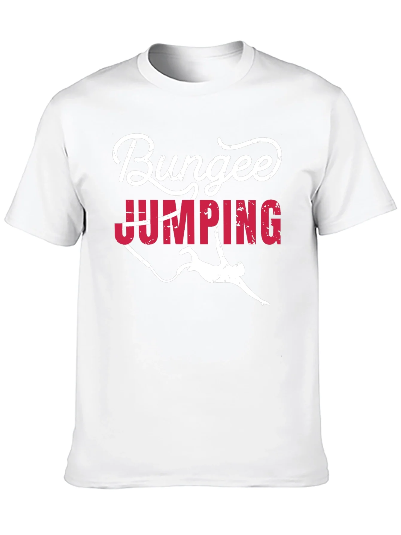 Bungee Jumping Graphic T-Shirt - Adventure Seeker Tee