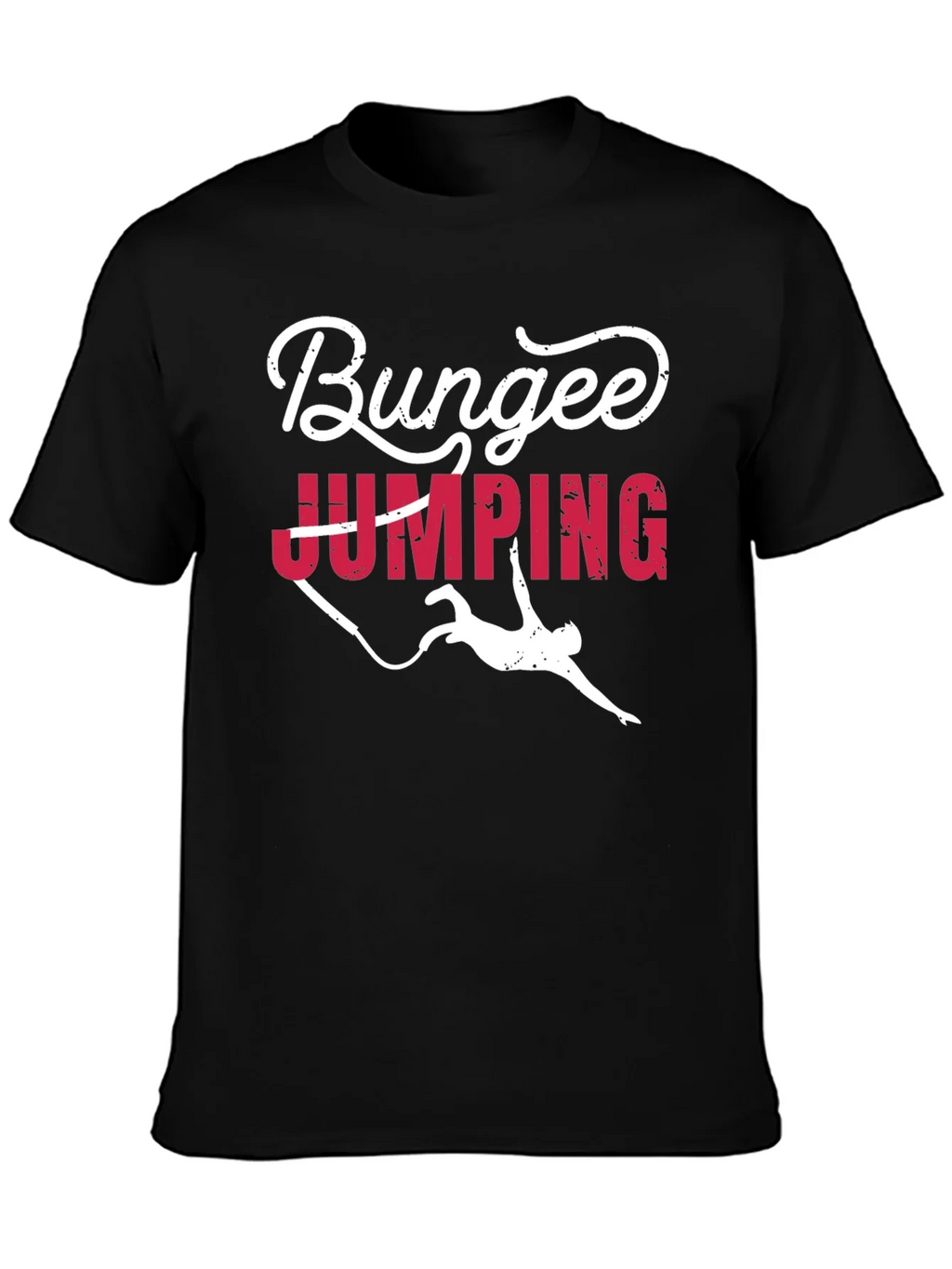 Bungee Jumping Graphic T-Shirt - Adventure Seeker Tee