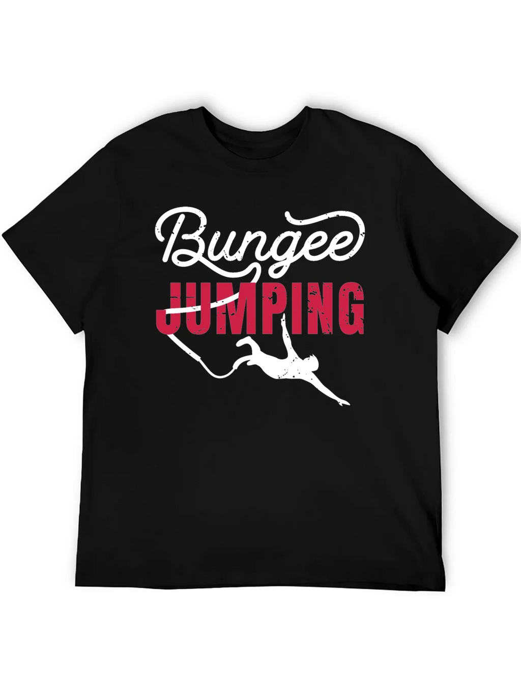 Bungee Jumping Graphic T-Shirt - Adventure Seeker Tee