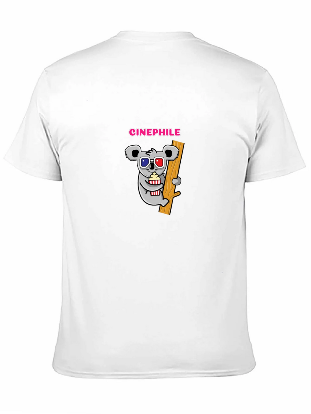 Cinephile Koala Graphic T-Shirt