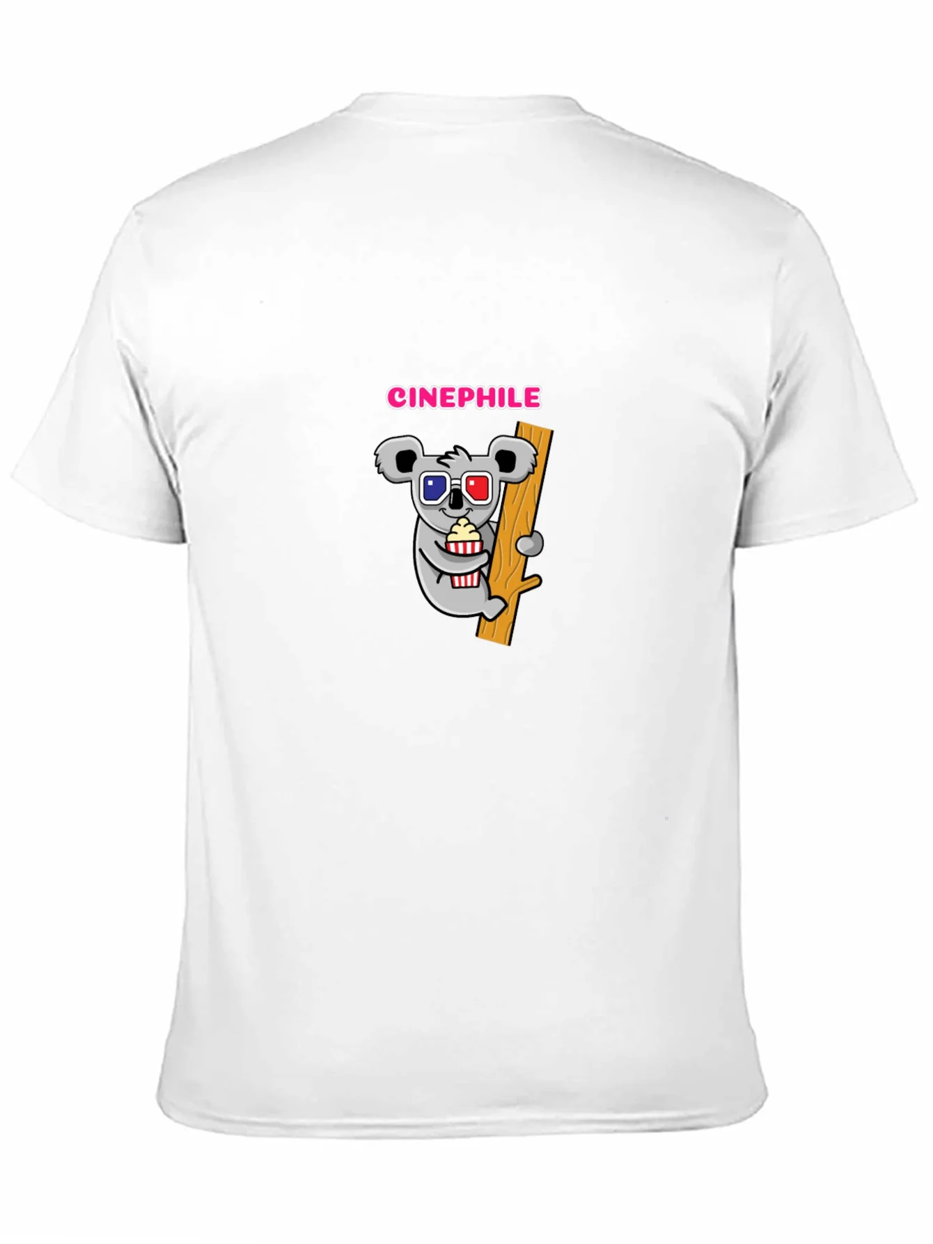 Cinephile Koala Graphic T-Shirt