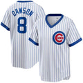 #8 Andre Dawson Player C.Cubs White Home Limited Game Baseball Jerseys