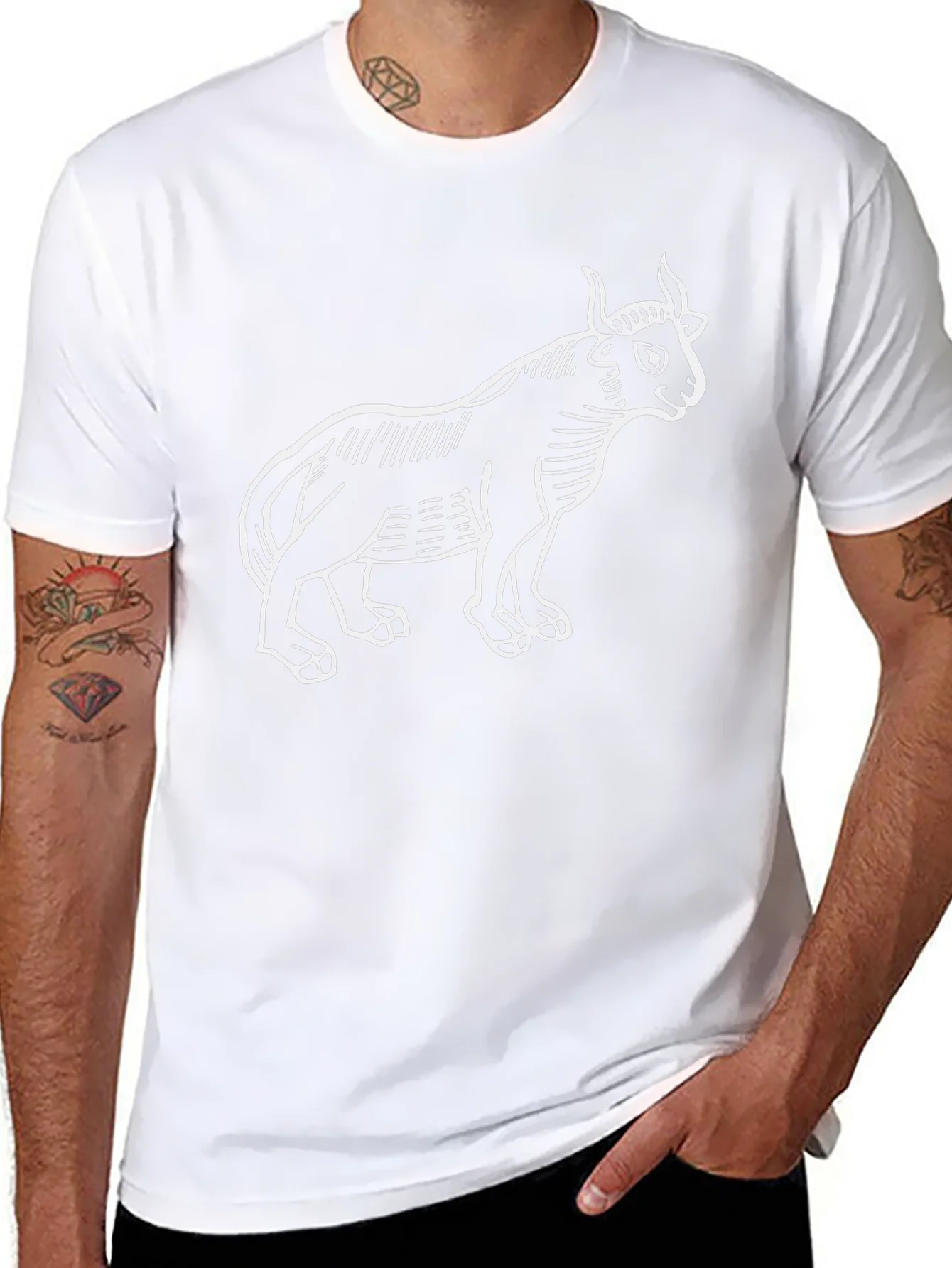 Black Bull Graphic Tee - Unisex Style