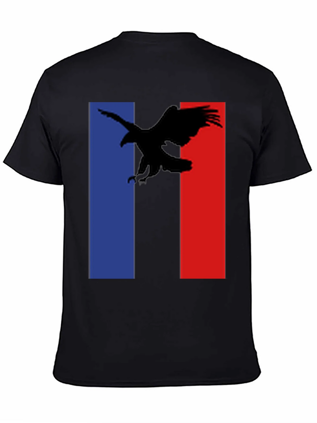 Eagle Graphic Tee - Patriotic Black T-Shirt