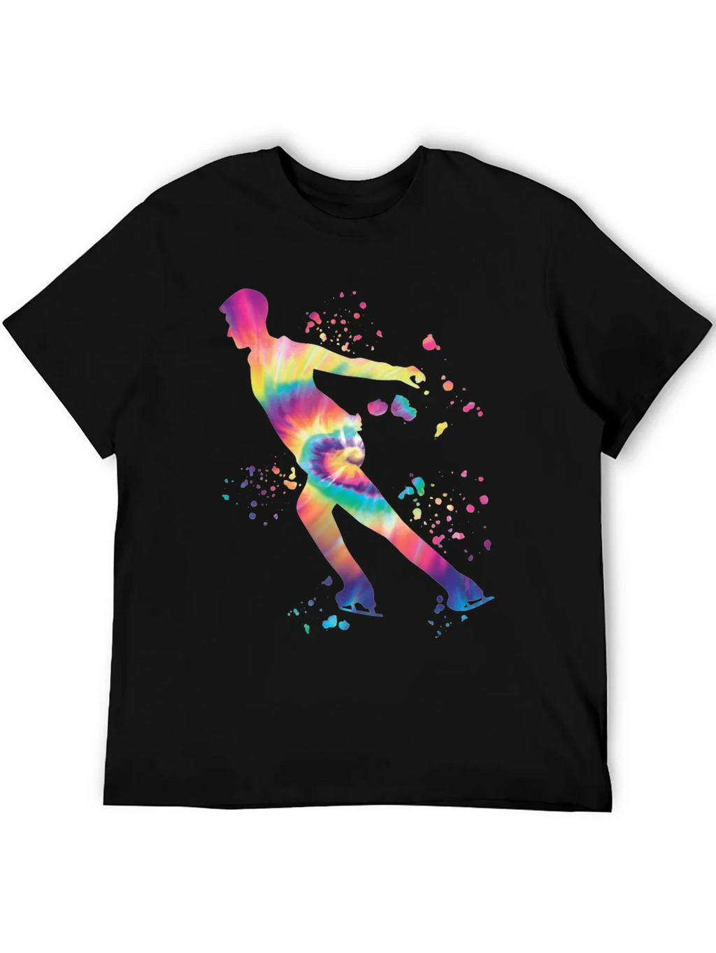 Tie Dye Figure Skating T-Shirt