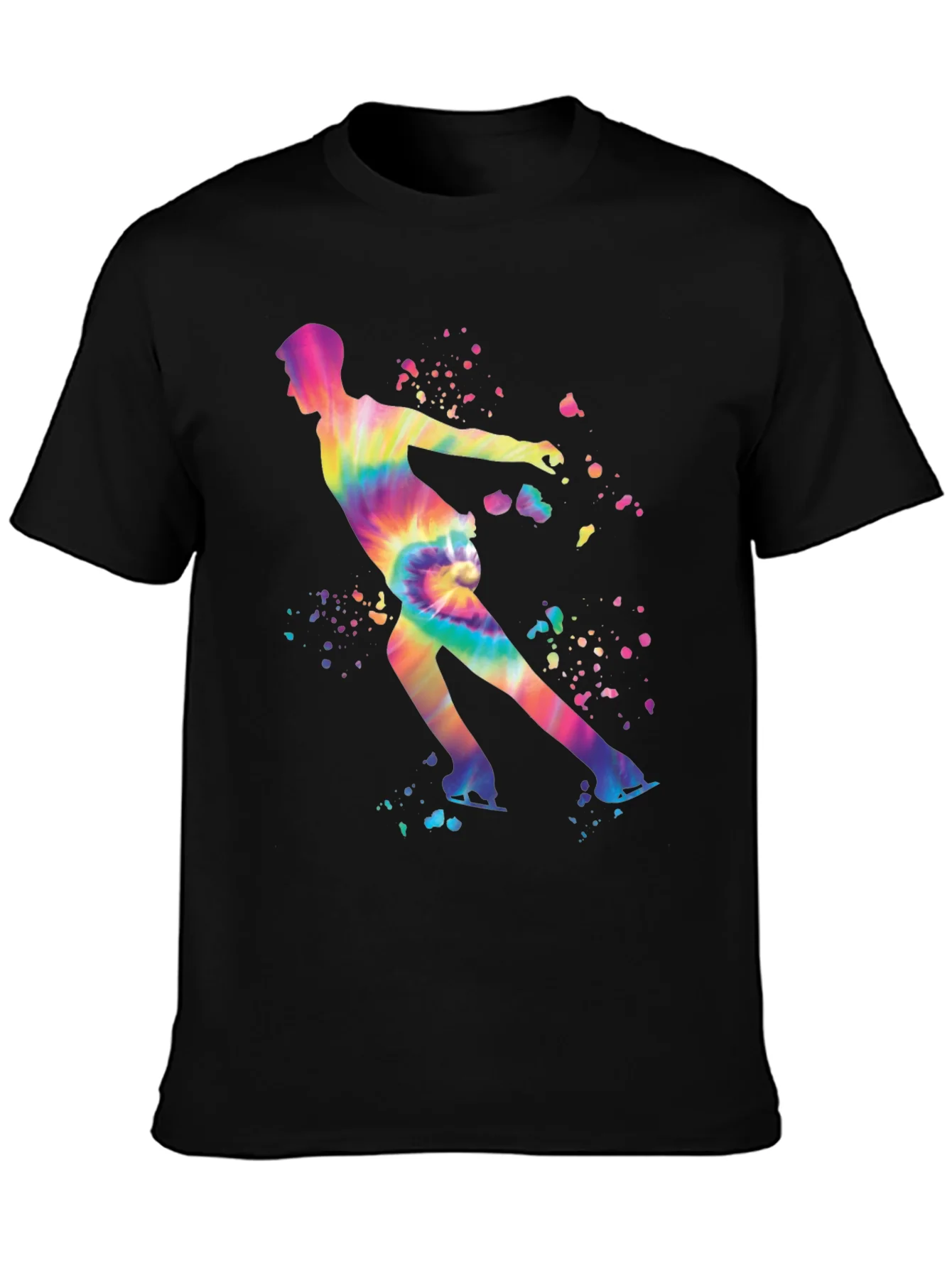 Tie Dye Figure Skating T-Shirt