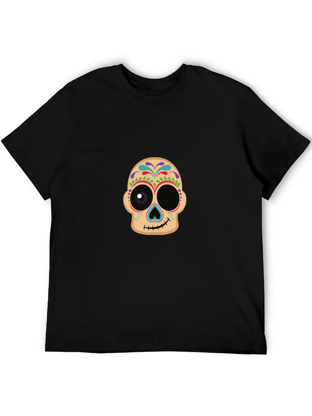 Sugar Skull Black T-Shirt