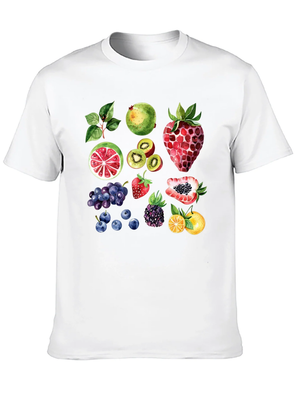 Fruit Pattern T-Shirt