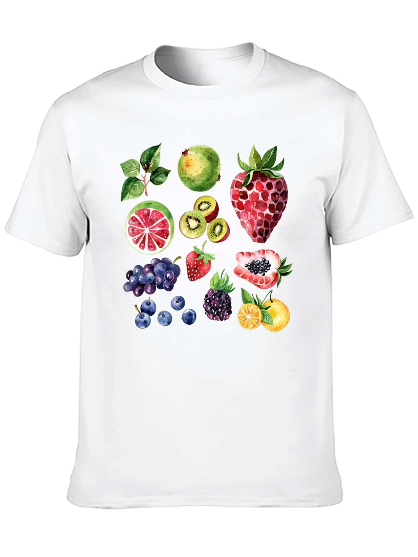 Fruit Pattern T-Shirt