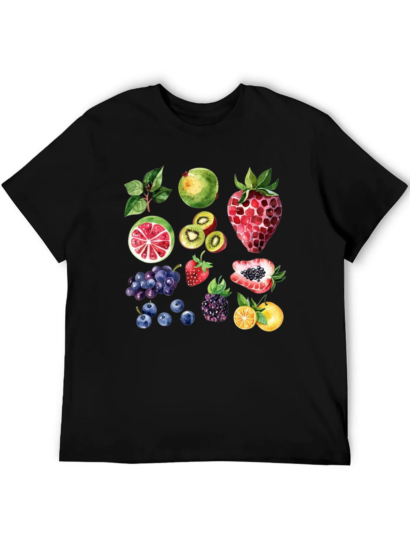 Fruit Pattern T-Shirt