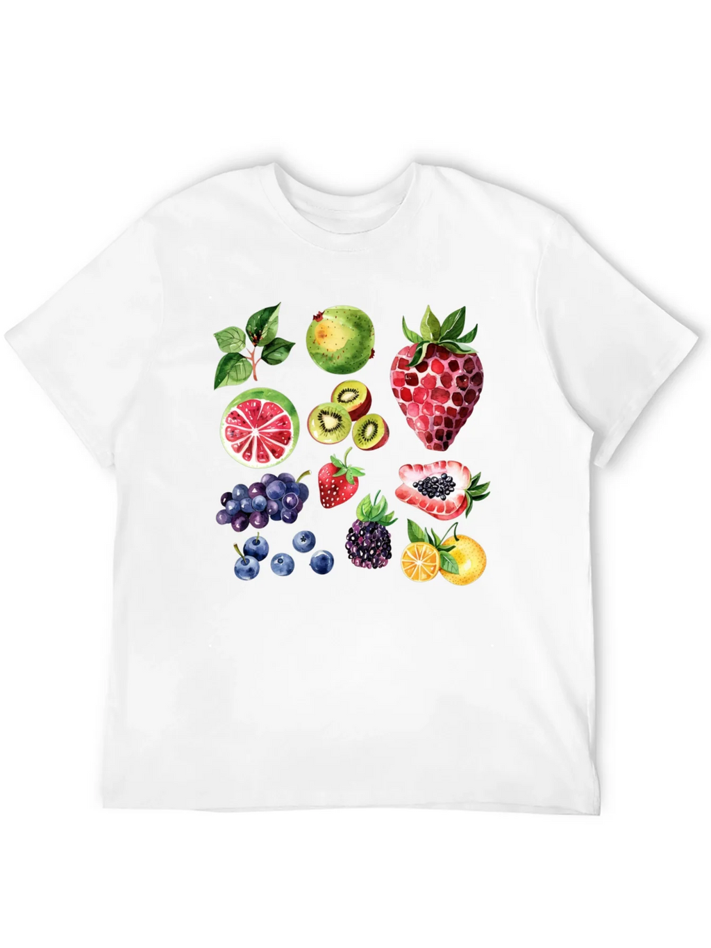 Fruit Pattern T-Shirt