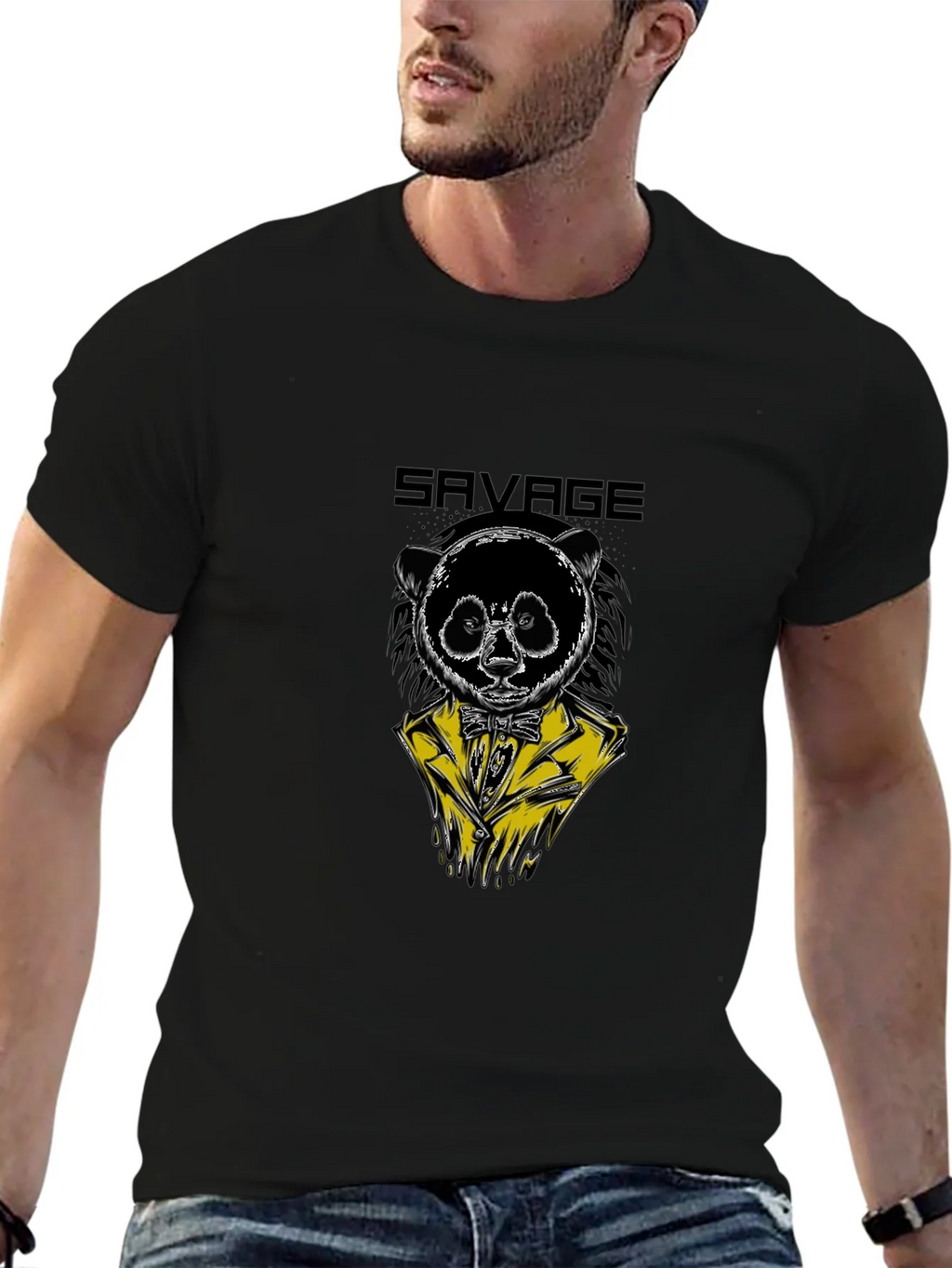 Savage Panda Graphic Tee