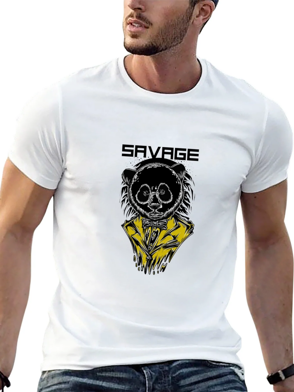 Savage Panda Graphic Tee