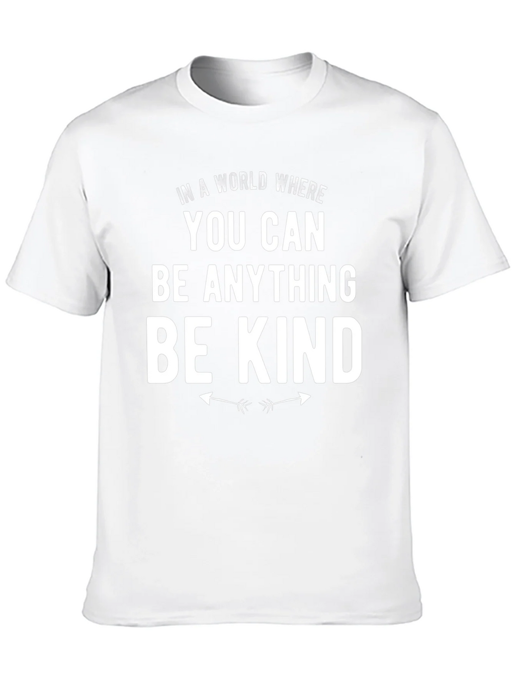 Be Kind Graphic Tee - Black Crewneck T-Shirt