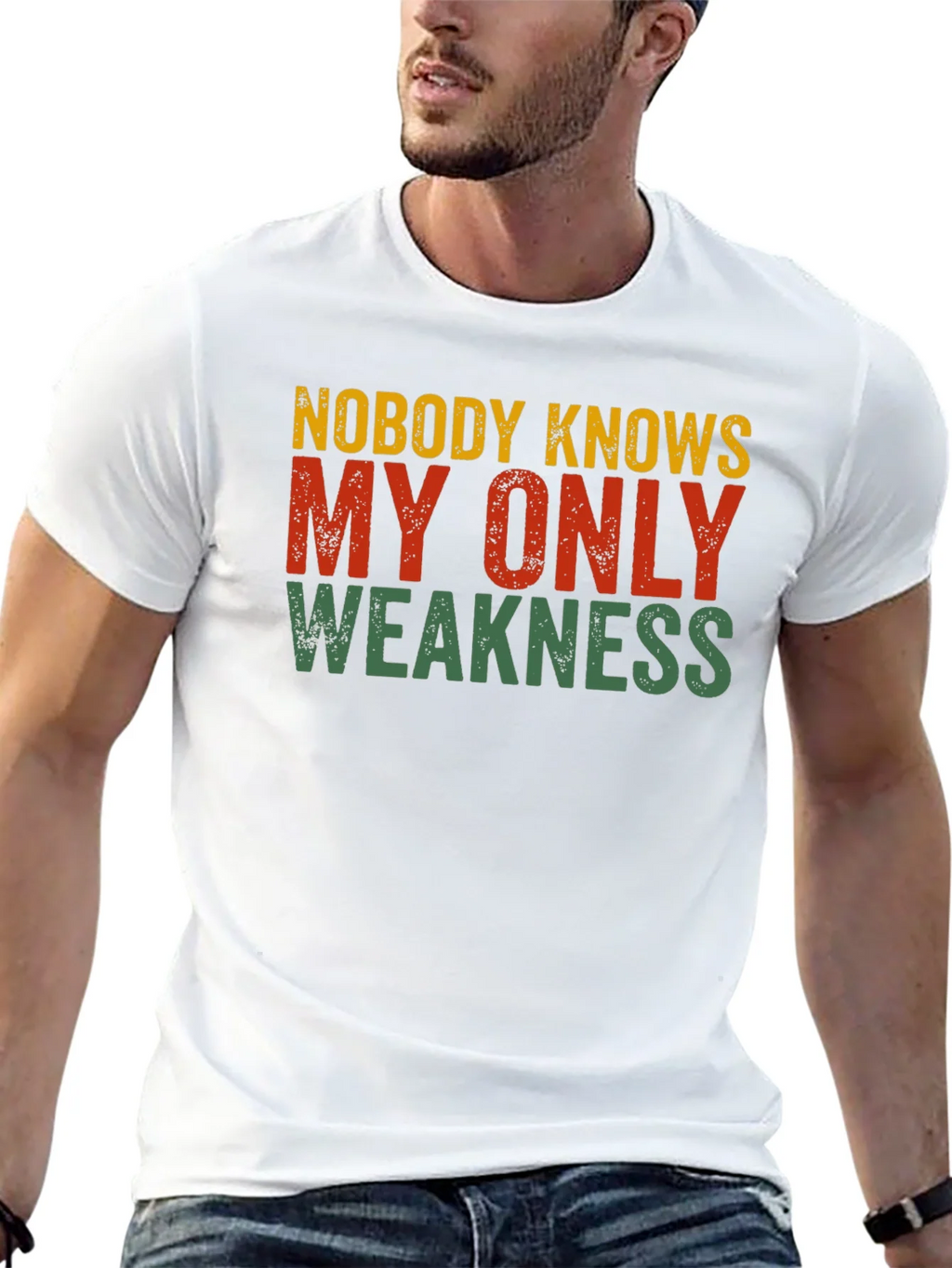 Nobody Knows My Only Weakness T-Shirt