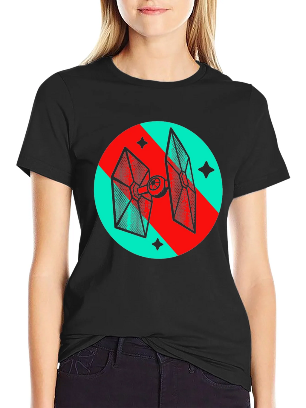 Sci-Fi Fighter Pilot Graphic Tee