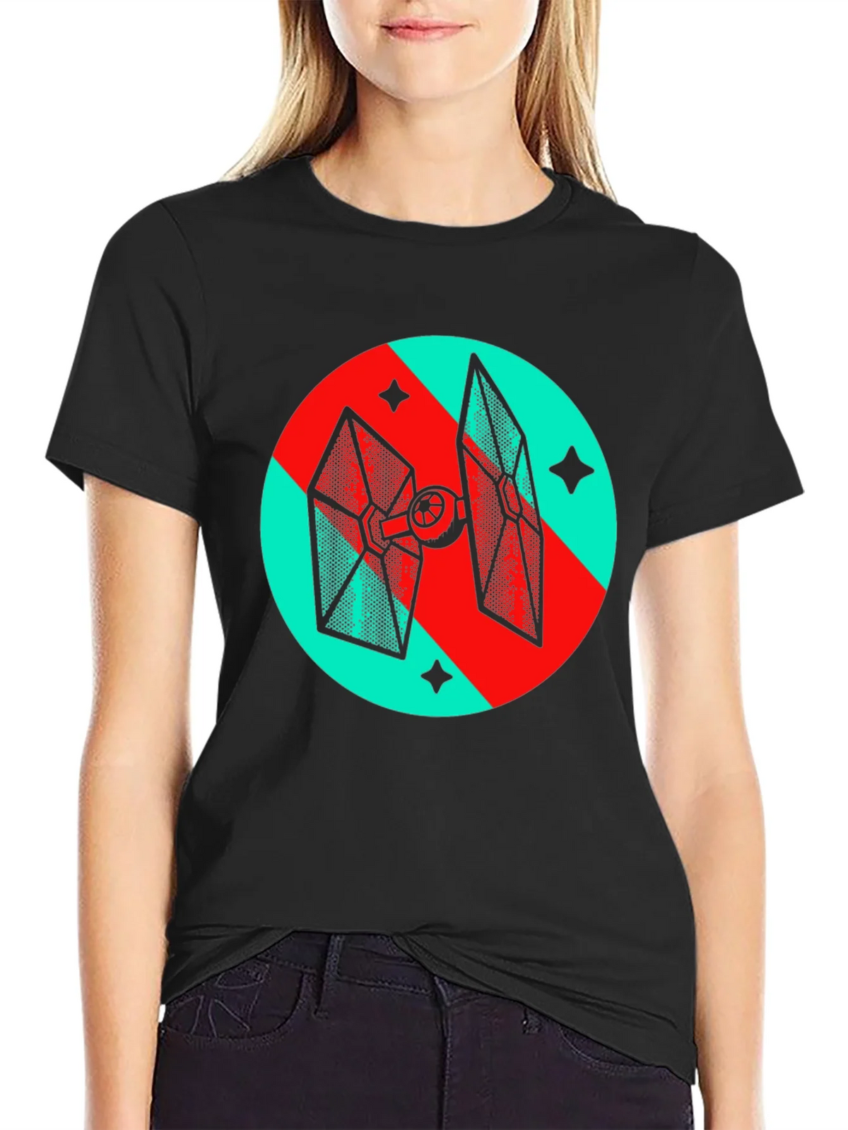 Sci-Fi Fighter Pilot Graphic Tee
