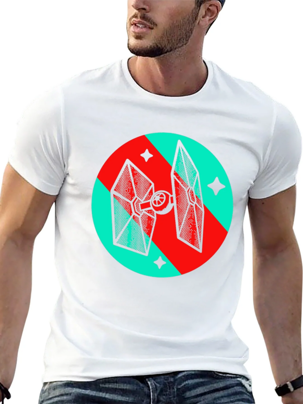 Sci-Fi Fighter Pilot Graphic Tee