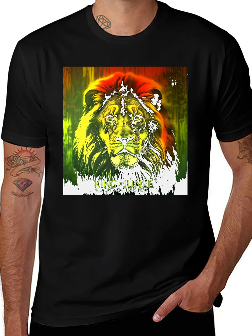 Lion King T-Shirt - Reggae Vibe Tee