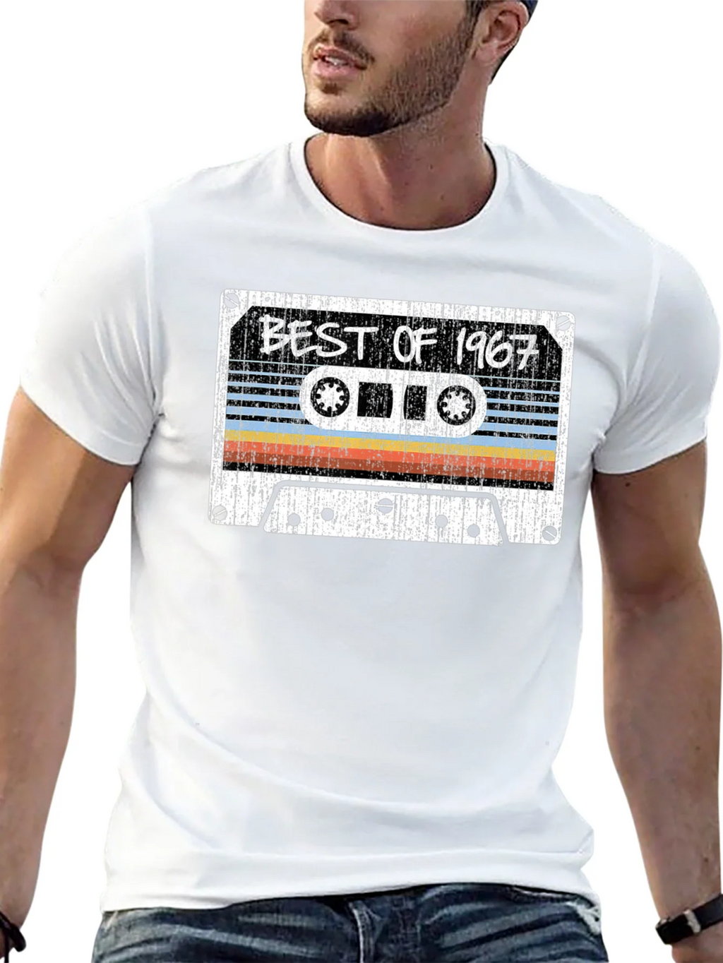 Retro Best of 1967 Cassette Tape T-Shirt