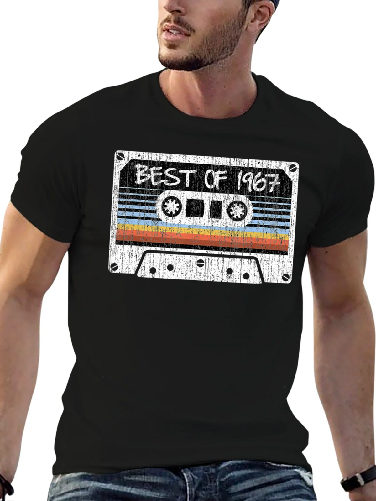 Retro Best of 1967 Cassette Tape T-Shirt