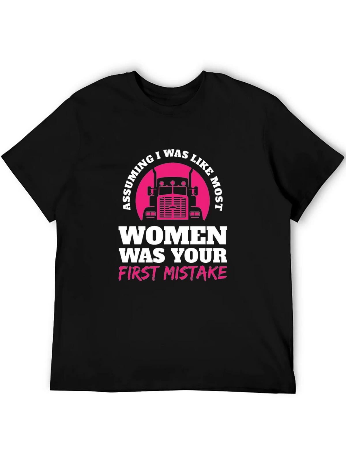 Trucker Woman T-Shirt