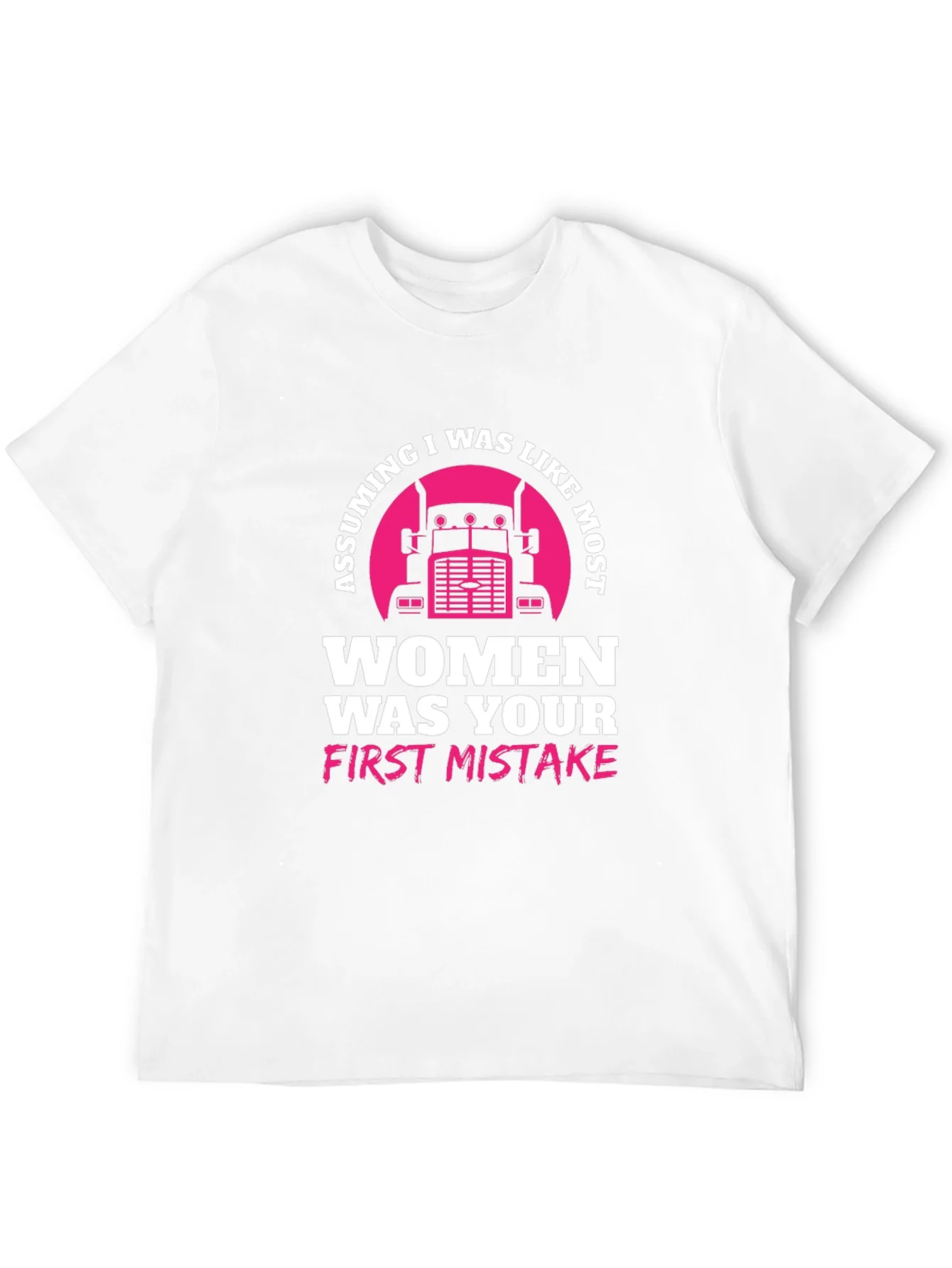 Trucker Woman T-Shirt
