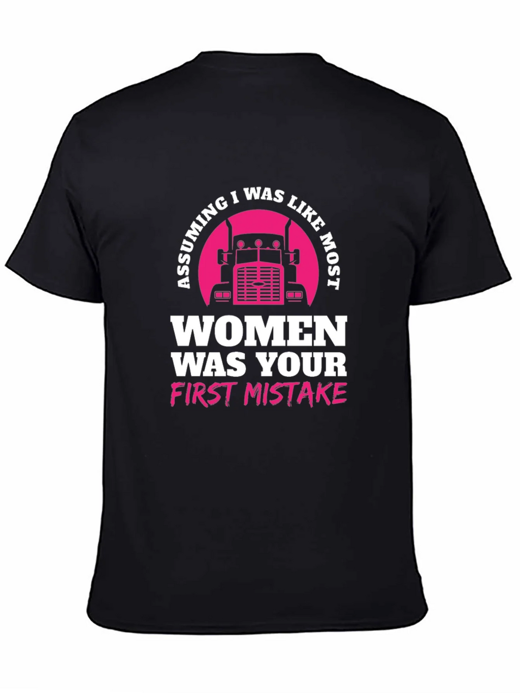 Trucker Woman T-Shirt