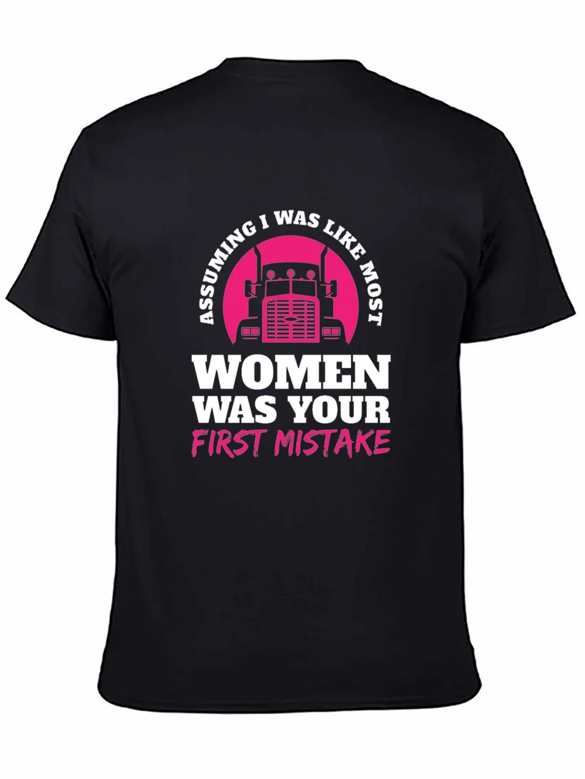 Trucker Woman T-Shirt