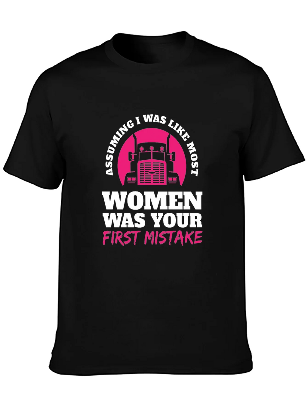 Trucker Woman T-Shirt