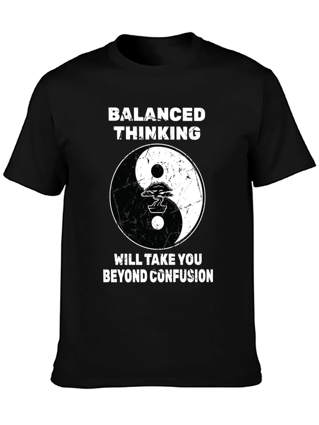 Balanced Thinking Yin Yang T-Shirt